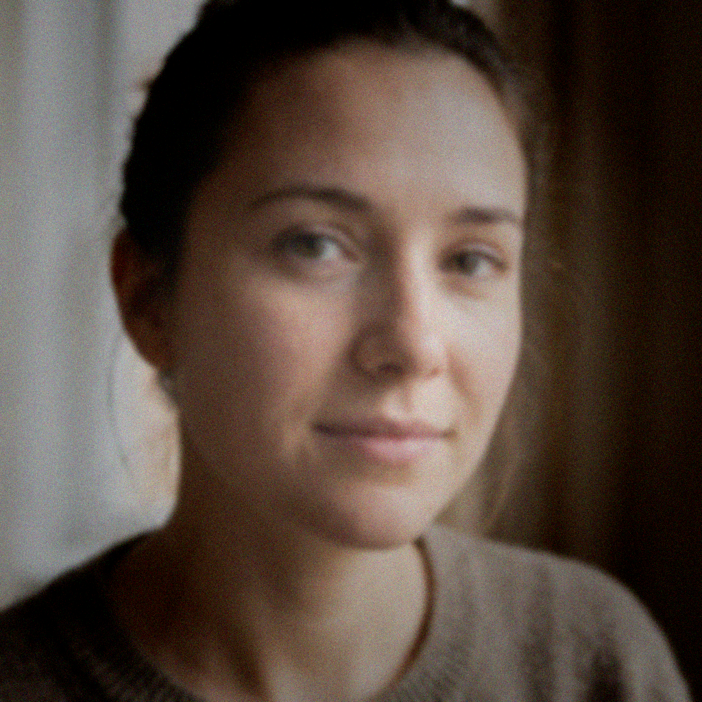 Custom blurry portrait before processing